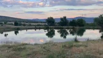 Bolu Kıbrıscık'ta gölette kaybolan şahıs için arama çalışmaları başlatıldı