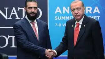 Cumhurbaşkanı Erdoğan Suriye Cumhurbaşkanı Şara ile bir araya geldi