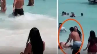 Dominik Cumhuriyeti Saona Adası'nda Kadına Yönelik Şiddet Olayı