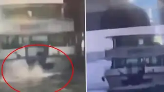 Haliç'te Tur Teknesi Köprü Ayağına Çarptı: Denize Düşen Personelin Cansız Bedeni Bulundu