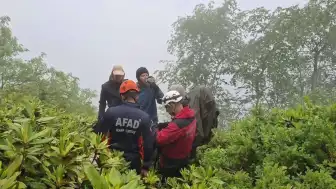 Kaçkar Dağları'nda Mahsur Kalan 3 Rus Turist Kurtarıldı