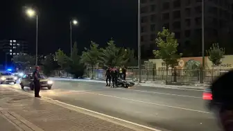 Kayseri'de Polis Motosikleti Kaza Yaptı: 1 Yaralı