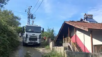 Sinop Ayancık'ta Müstakil Evde Sobadan Kaynaklı Yangın Çıktı