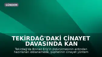 Tekirdağ'daki Cinayet Davasında Kan Donduran Detay: Şüphelinin Yapay Zeka Aramaları Ortaya Çıktı