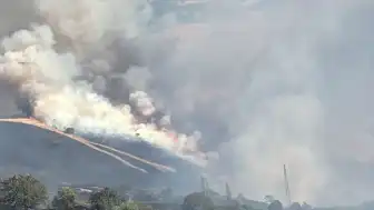 Malatya Pütürge'de Orman Yangınına Müdahale Ediliyor