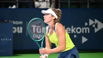 Çağla Büyükakçay ve Berfu Cengiz, Ankara Açık WTA 125'te Üst Tura Yükseldi