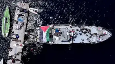 Küresel Sumud Filosu Gazze'ye Hareket Etti