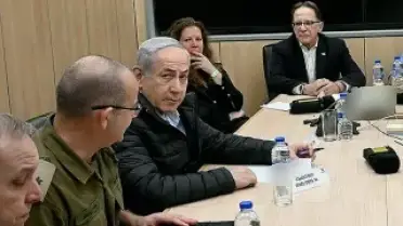 Netanyahu, Lübnan ve İran'dan Gelen İHA Tehditleri İçin Güvenlik Toplantısı Düzenledi