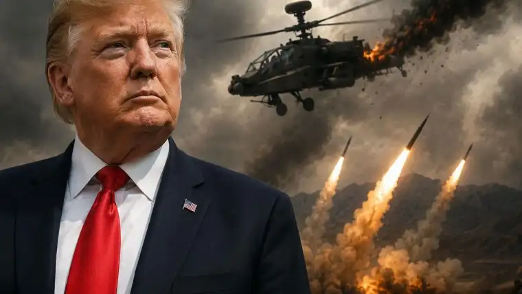 Trump: Bir Helikopterimizi Düşürdüler, İran'a Karşı Saldırı Başlattık