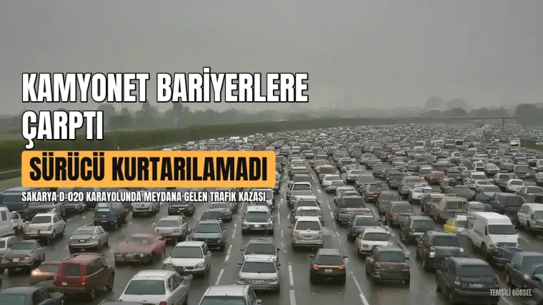 Sakarya'da Trafik Kazası: 33 Yaşındaki Sürücü Hayatını Kaybetti