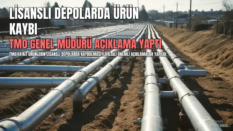 TMO'ya Ait Ürünlerin Lisanslı Depolarda Kaybolmasıyla İlgili Açıklama