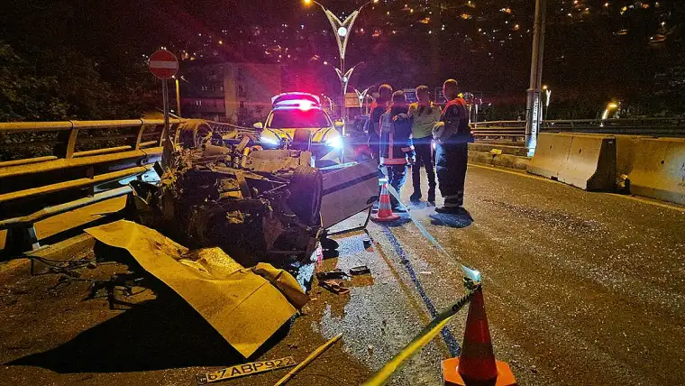 Zonguldak'ta Trafik Kazası: 1 Ağır Yaralı