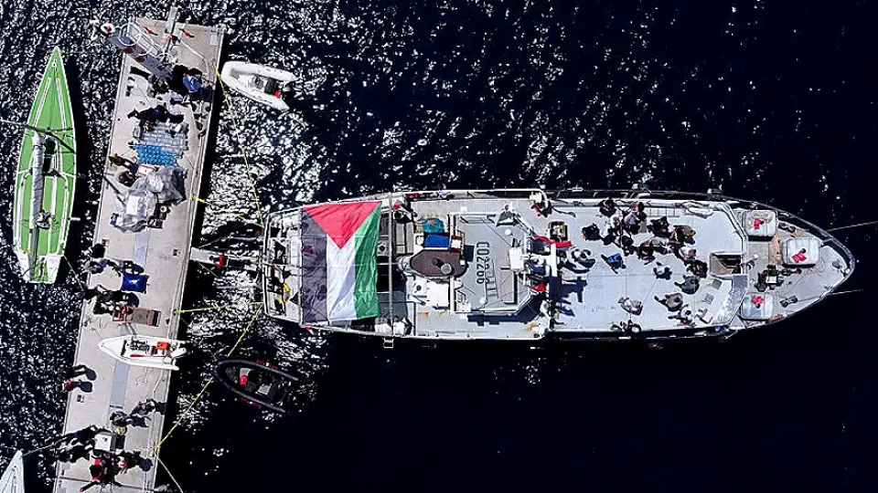 Küresel Sumud Filosu Gazze'ye Hareket Etti