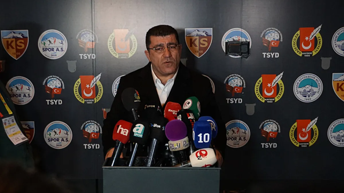 Kayserispor Başkanı Açıkalın: "Kalite Farkı Ortada"