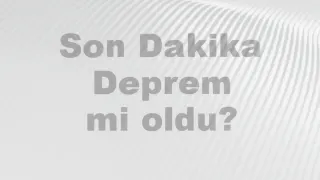 AFAD Son Depremler: 25 Nisan 2026'da Türkiye'de Meydana Gelen Depremler