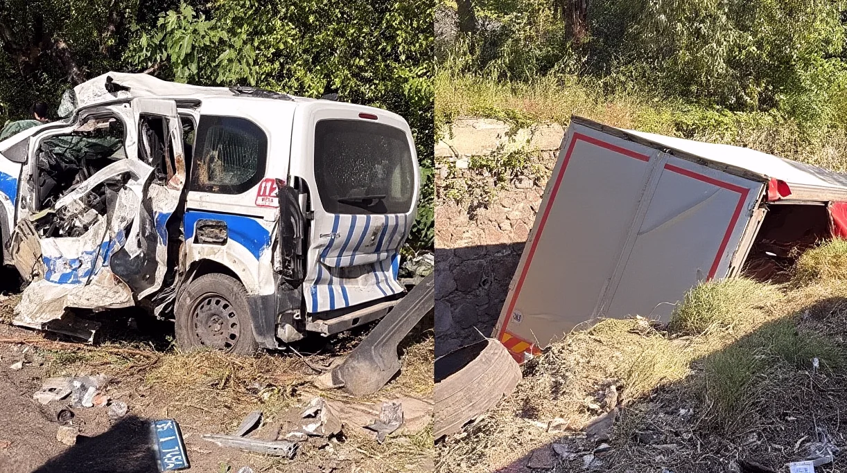 Bornova'da Freni Patlayan Tır Kazaya Neden Oldu: Ölü ve Yaralılar Var