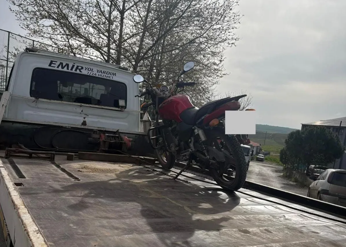 Edirne'de Abart Egzozlu Motosiklete 24 Bin Lira Ceza