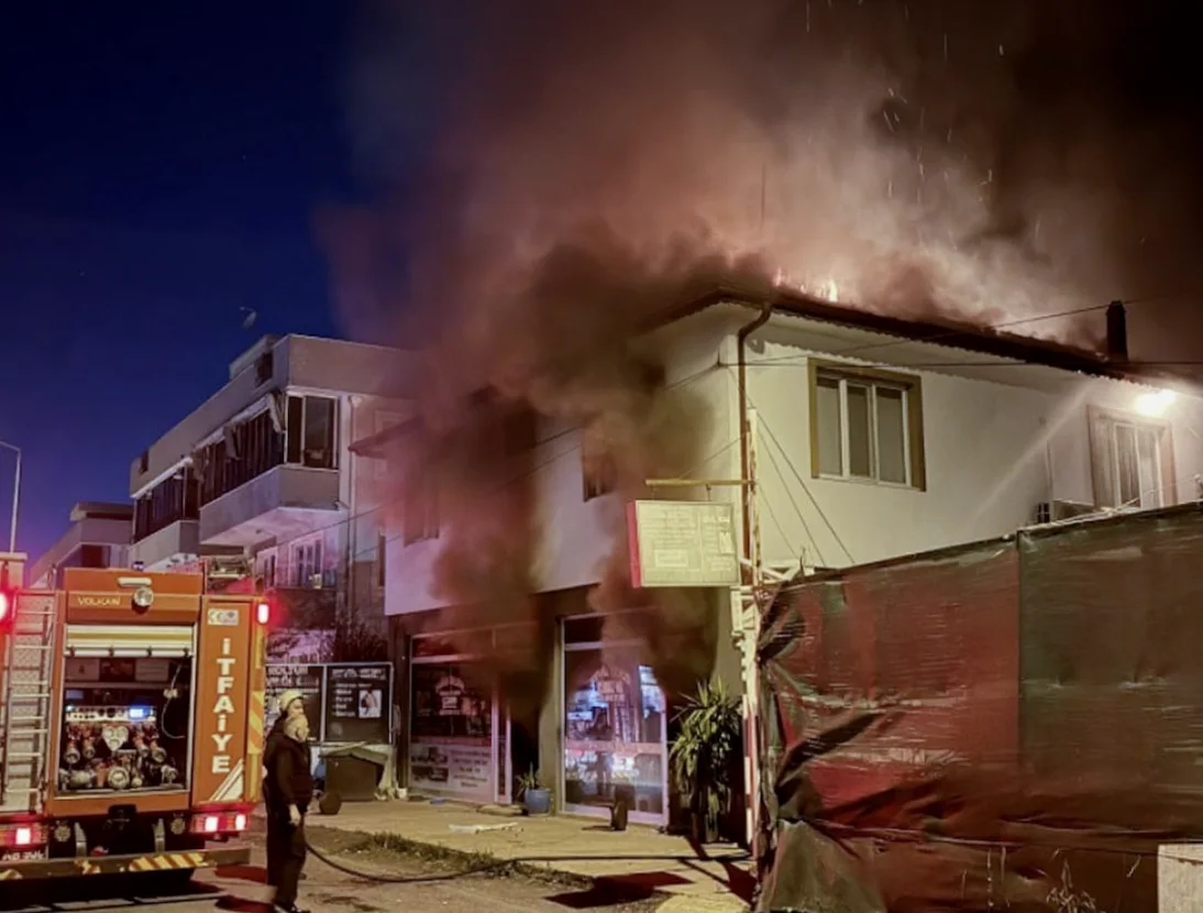 Sakarya'da Çıkan Yangında Maddi Hasar Oluştu
