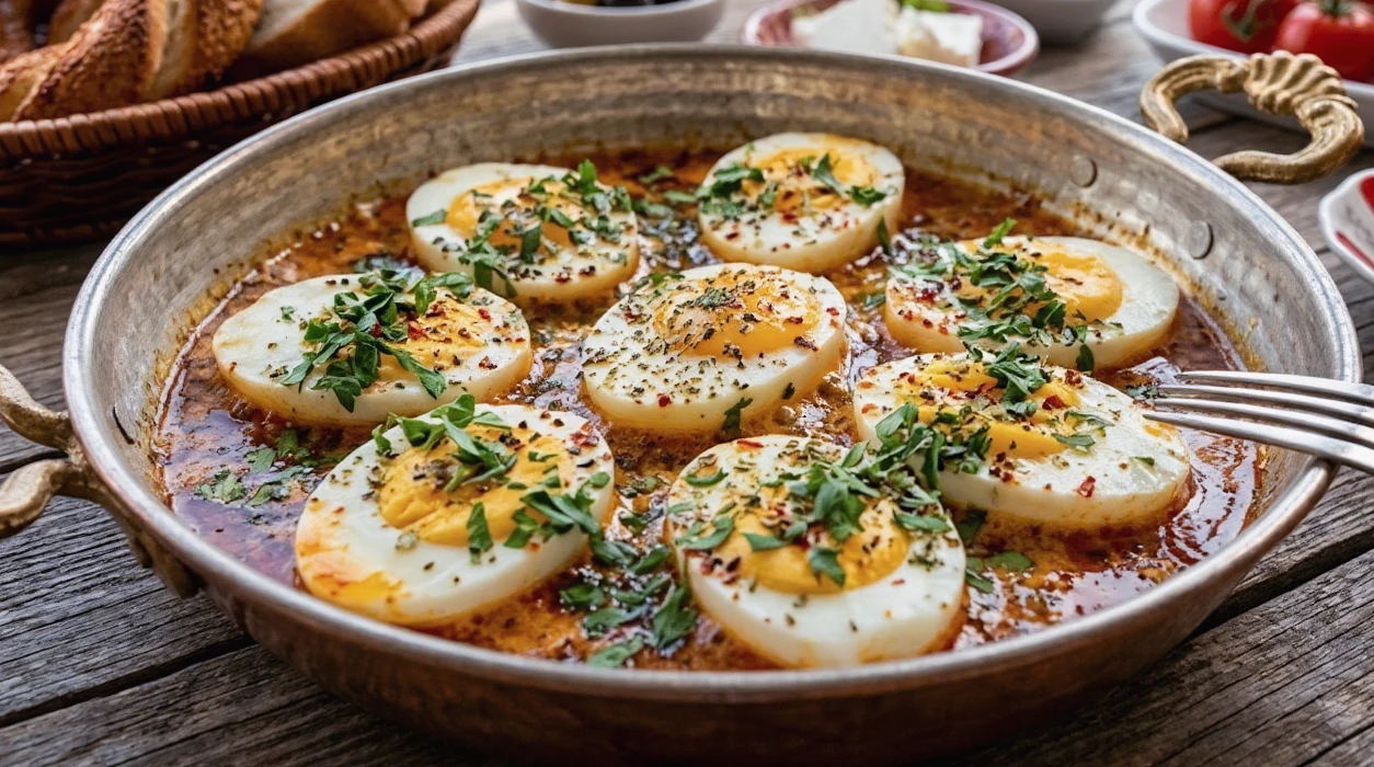 Tereyağlı Yumurta Kapama Tarifi Viral Oldu