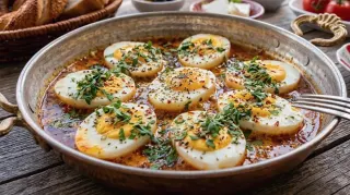 Tereyağlı Yumurta Kapama Tarifi Viral Oldu