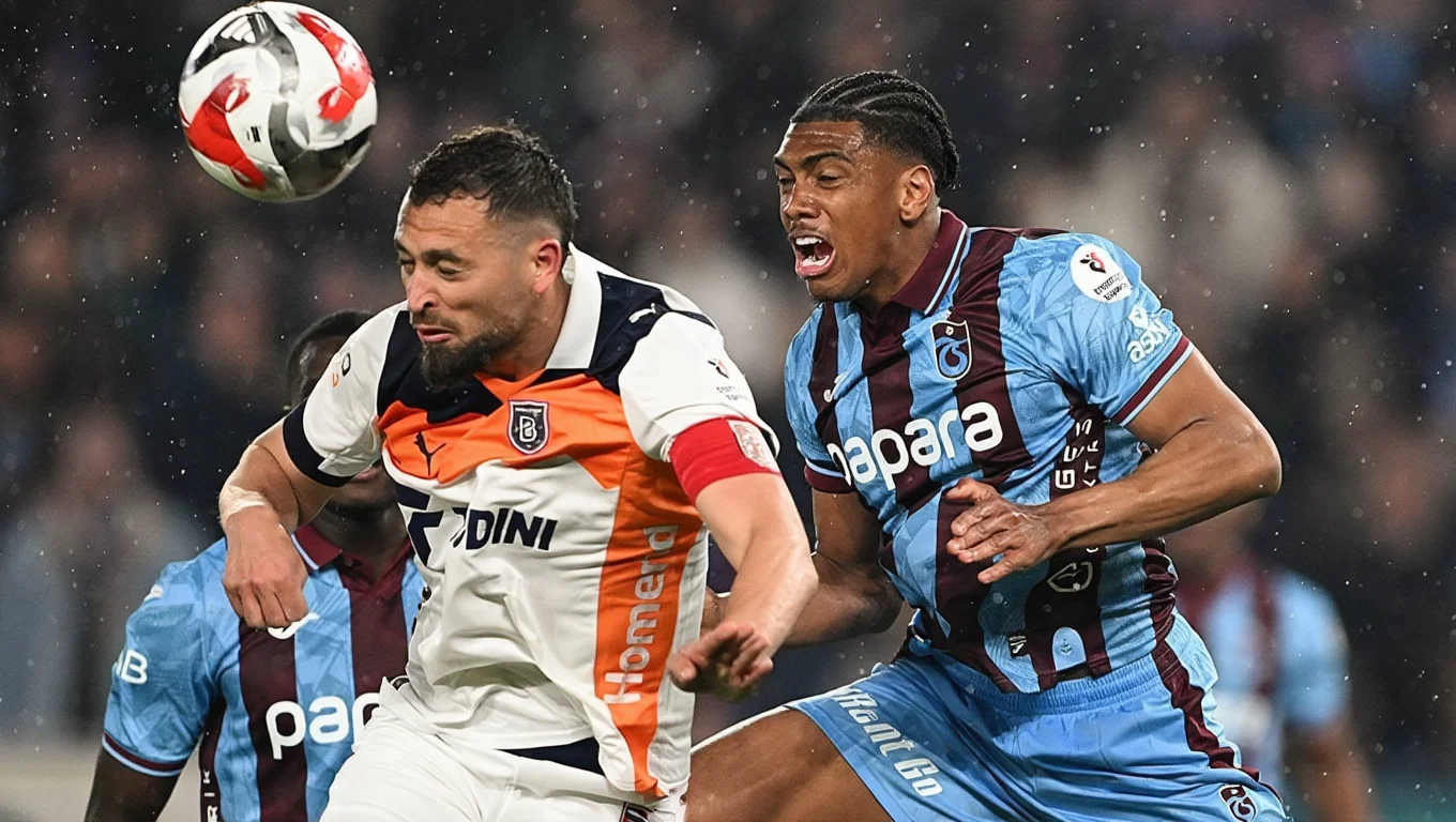 Trabzonspor - Başakşehir Maçında Son Dakika Beraberliği