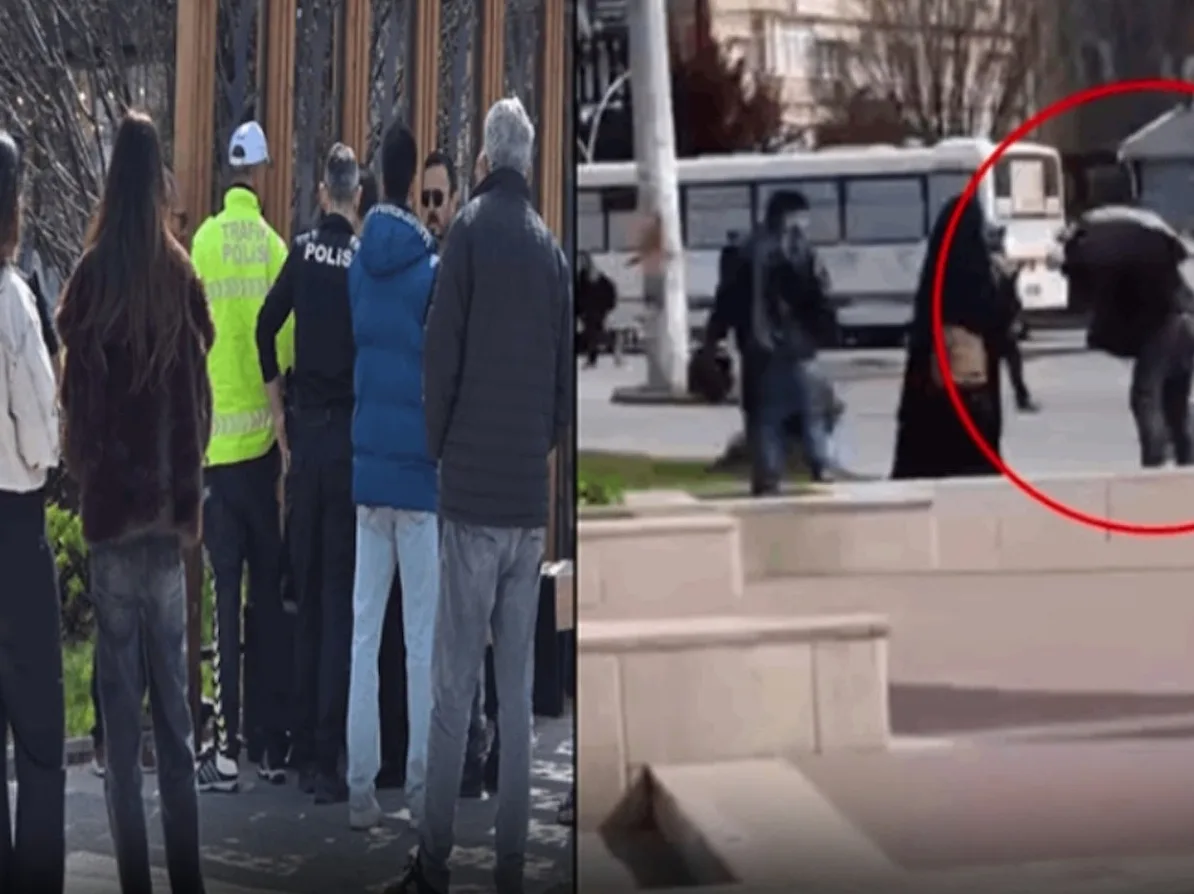 Yolda Yürüyen Kadının Fotoğrafını Çeken Kişi, Meydanda Darbedildi