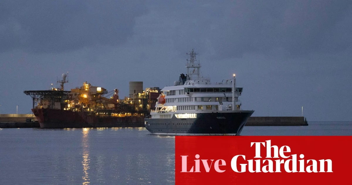 Hantavirüs Karantinasındaki Yolcu Gemisi Tenerife'ye Demir Attı