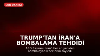 ABD Başkanı Donald Trump: "İran'ı her an yeniden bombalayabiliriz"