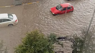 Çankırı'da Sağanak Yağış Nedeniyle Su Baskınları Yaşandı