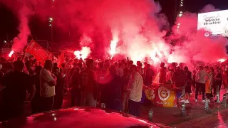 Galatasaray'ın Şampiyonluk Kutlamaları Bodrum'da Coşkuyla Sürdü