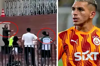 Galatasaraylı Futbolcu Lucas Torreira'ya Saldırı Anı Görüntülendi