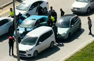 Gaziantep'te taksiciyi rehin alıp polisle çatışan şahıs yakalandı