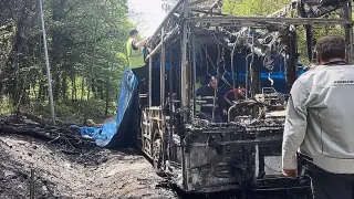 İETT Otobüsü Seyir Halindeyken Alev Aldı