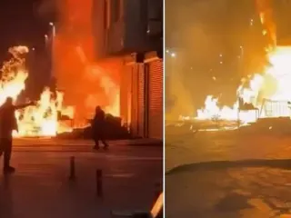 İstanbul'da İş Yerinde Yangın: Çok Sayıda Dükkan Hasar Gördü