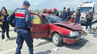 Konya'da Trafik Kazası: 5 Yaralı