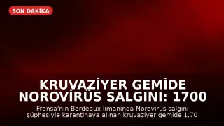 Kruvaziyer Gemide Norovirüs Salgını: 1700 Kişi Karantinada
