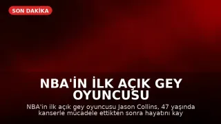 NBA'in İlk Açık Gey Oyuncusu Jason Collins 47 Yaşında Hayatını Kaybetti