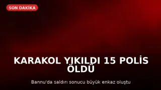 Pakistan'da Karakola Bombalı Saldırı: 15 Polis Hayatını Kaybetti