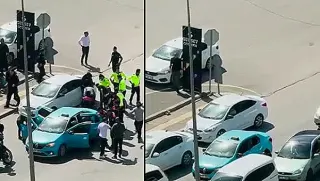 Taksi sürücüsünü rehin alan şüpheliler yakalandı