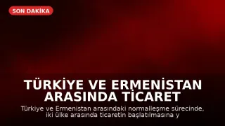 Türkiye ve Ermenistan Arasında Ticaret Hazırlıkları Tamamlandı